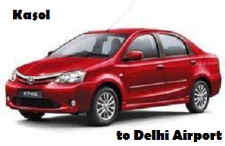 Kasol to Delhi taxi